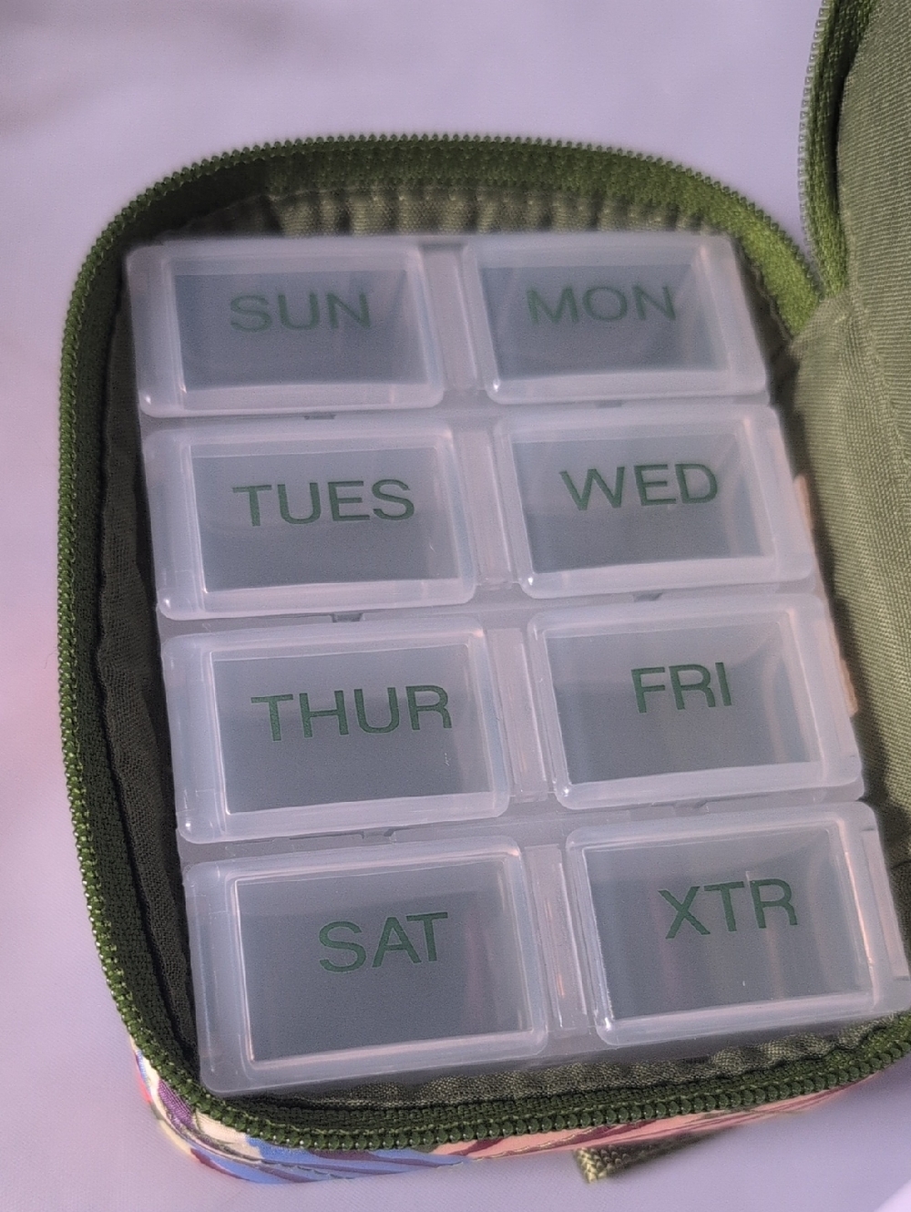 Vera Bradley Outlet Essential Travel Pill Case in Dragonfly By - Picture 4 of 8